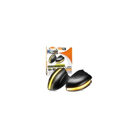 Répétiteurs Rétro LED Dynamique Défilant GOLF VI / Touran - Bande Fumée - Avec prédécoupe - Homologué ECE (1/5)