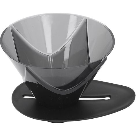 Versez le contenu dans le filtre conique réutilisable, simple et élégant, en matériau PP, pour café filtre. (1/5)