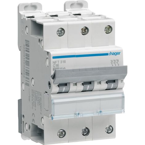 Disj 3p 16a 10ka C 3m Nft316