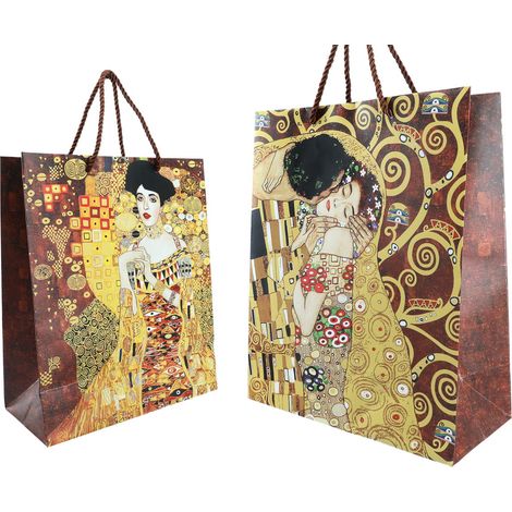 Geschenktüte – G. Klimt, Der Kuss (carmani)
