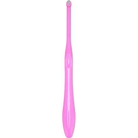 Brosse interdentaire simple pour orthodontie - Brosse à dents rose pour appareil dentaire et nettoyage dentaire (1/5)