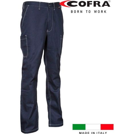 Pantalón Lesotho Azul marino Cofra Talla 56