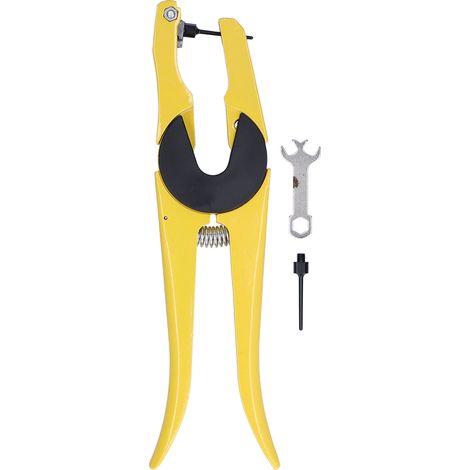 Pliers Agrafer - Acier Inoxydable - Rebond Automatique - Pour Bovins Porcins Ovins Volailles - 1 Pièce (1/5)