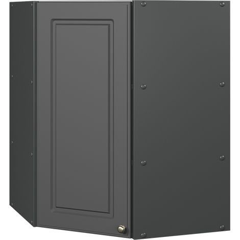 Mobile angolare da cucina Fame-Line, Antracite-oro rustico, 57 cm, Vicco (1/5)