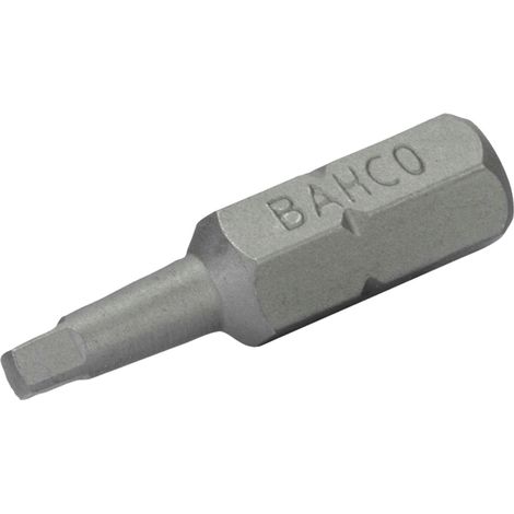 Bahco 1/4 Standard-Bit für Nr.4-Robertson-Schrauben 25 mm - 5 Stk./Kunststoffbox (1/3)