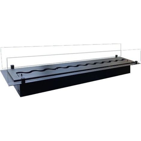 FALA 900/160 - Inserto A Bioetanolo con vetri protettivi Bruciatore da Incasso Con Contenitore Di Sicurezza (1/5)