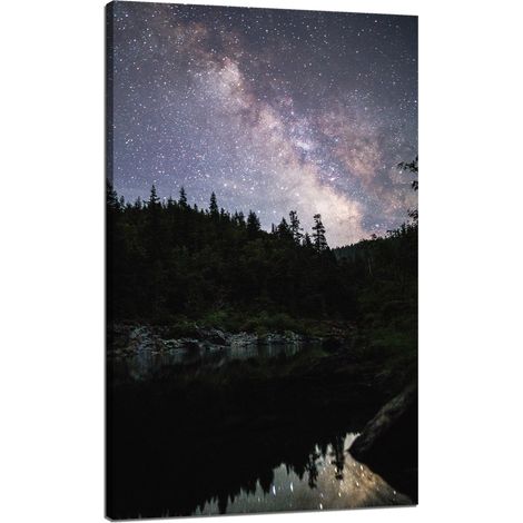 Leinwanddruck Weltraum Sternenhimmel 60x100