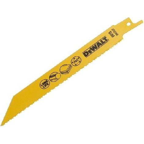 Dewalt DT2348-QZ Lama Sega Diritta BIM 152mm 5 PZ Plastica
