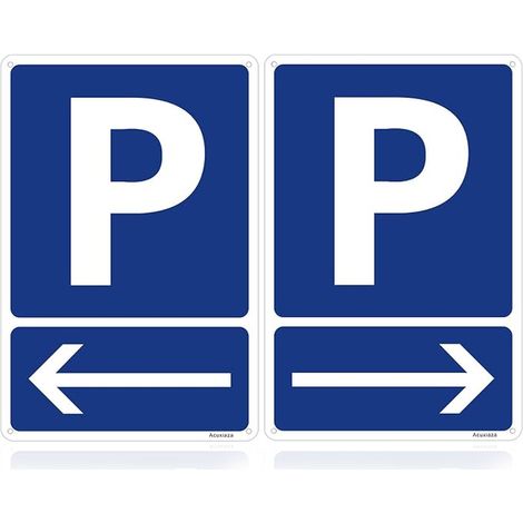 Aluminium Arrow Parking Sign, 20 x 30 cm (1/5)