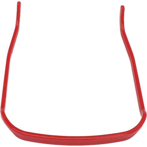 Unsichtbares Haarband für dickes und lockiges Haar, nahtloses Haarband, rotes Haaraccessoire (1/5)