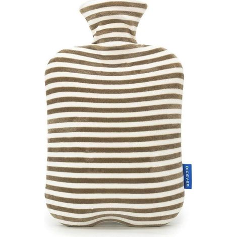 Bouillotte 2L avec housse marron - HAWUJ (1/4)