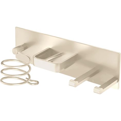 Mounted Hair Dryer Holder Wall Mounted Hair Tool Organizer (1/5)