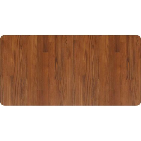 vidaXL Encimera baño madera maciza tratada marrón oscuro 100x50x1,5 cm (1/2)