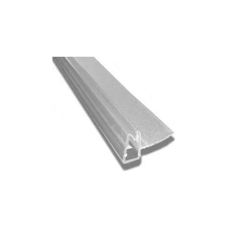 Novellini – Joint vertical pour cabine de douche – Longueur 179cm – Largeur lèvre 1.5cm – Type droit pour fixation porte et pan fixe