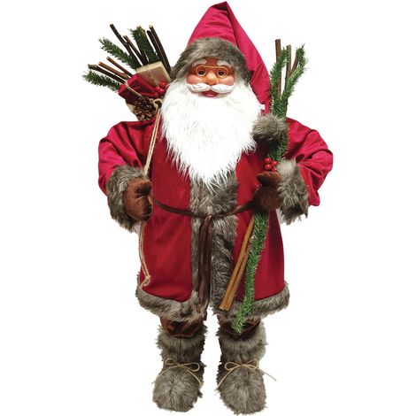 MA MAISON PUPAZZO DI BABBO NATALE MONTANARO DA 75 CM (1/4)