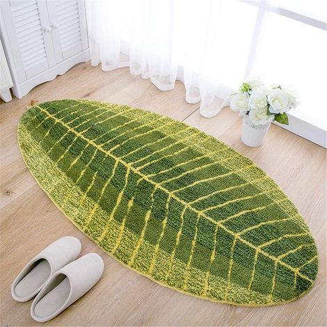 Tapis De Bain - Microfibre - Antidérapant - 60 X 90 Cm - Blanc - 1 Pièce (1/5)