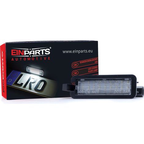 Luce targa a LED 6000K bianco freddo 12V Canbus per Dodge Charger, Challenger, RAM 1500/2500/3500 (1/5)