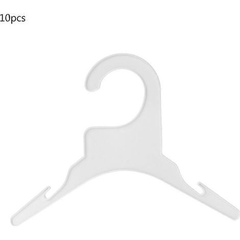 Voici une proposition de titre produit en français, optimisée pour le référencement sur ManoMano :

Lot de 10 cintres plastiques blancs pour vêtements d'animaux, portant pour costumes de chien/chat, t