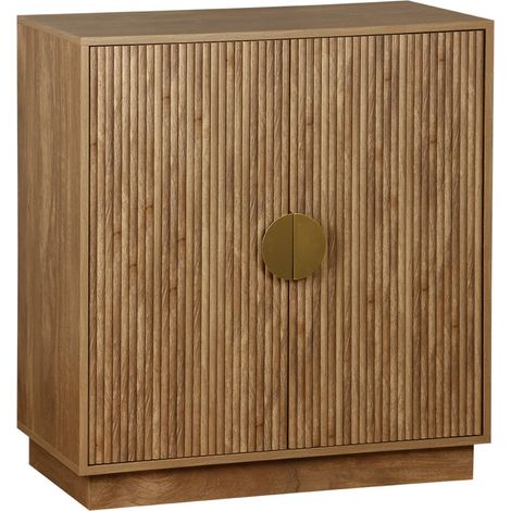 80cm exotic 2-door sideboard 80x40x85 cm - Celian (1/5)