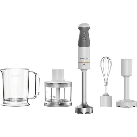 Kenwood HBM40.306WH Stabmixer Grau Transparent Weiß (1/3)