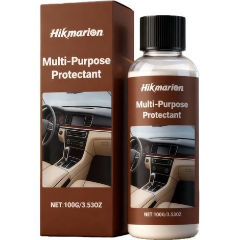 Crème d'entretien pour le cuir des sièges de voiture : nettoyage quotidien, entretien, détachage, rénovation et ravivement – 100 ml (1/5)