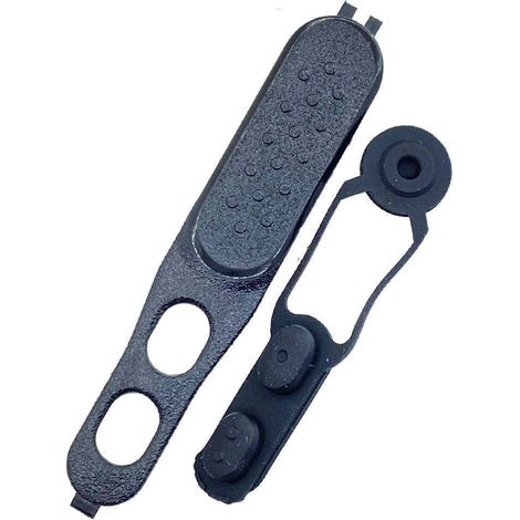 R3 R2 PTT button rubber cover compatible with Motorola walkie-talkie two-way radio repair parts (1/4)