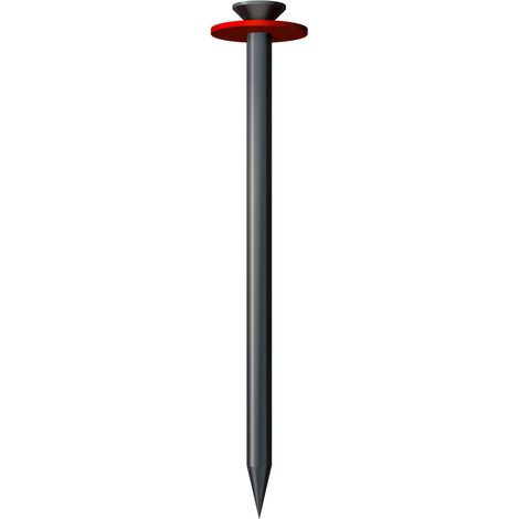 OBO Bettermann Impu-Stahlnadel gehärtet 2x23mm Stahl blank, 100 Stück, 3360237