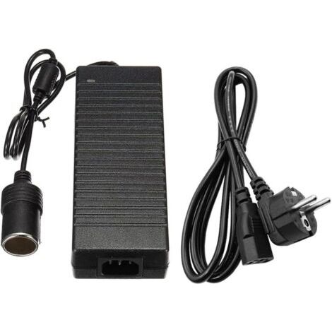 Convertisseur 220V 12V, Adaptateur Prise Allume-Cigare Secteur Electrique 120W, 10A Ac À Dc Adaptateur