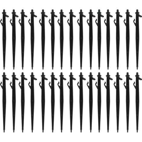 30PCS Micro Sprinkler Bracket Plastic Ground Insertion Rod Irrigation Drip Support Stake for Gardening (1/5)