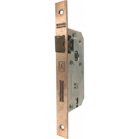 SERRATURA 'PATENT' B.Q. bronzato verniciato E 45 - BONAITI