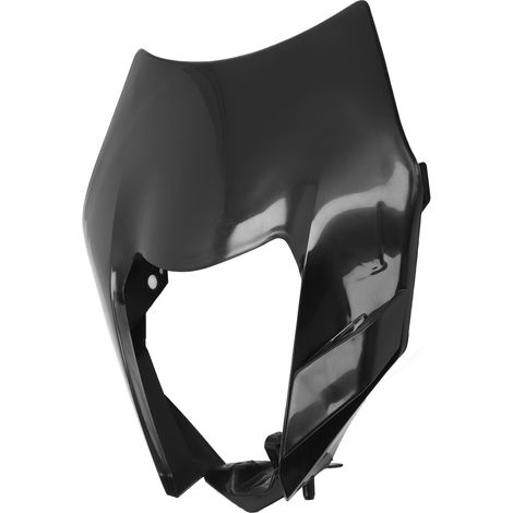 Motorradscheinwerfer, schwarze Kunststoff-Schutzabdeckung für EXC SXF MX Dirt Bike, Verkleidungsprojektor, robuste Scheinwerferabdeckung (1/5)