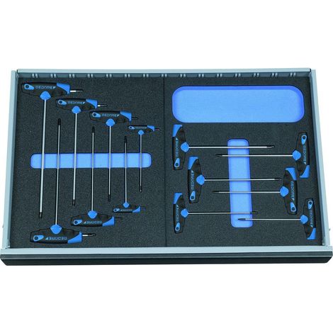 2005 CT2-2143 KTX Set di cacciaviti angolari nel modulo Check-Tool 7 pezzi (1/3)