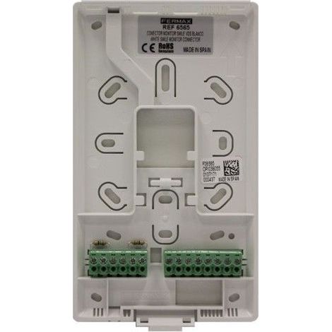 Conector monitor smile vds blanco, tipo vds, 15 pines, diseño compacto y ligero.