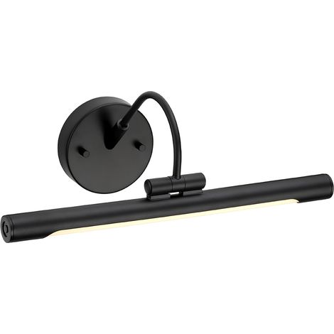 Applique Quadri E Specchi Contemporanea Alton Acciaio Nero Led 6W 3000K 318Lm (1/4)