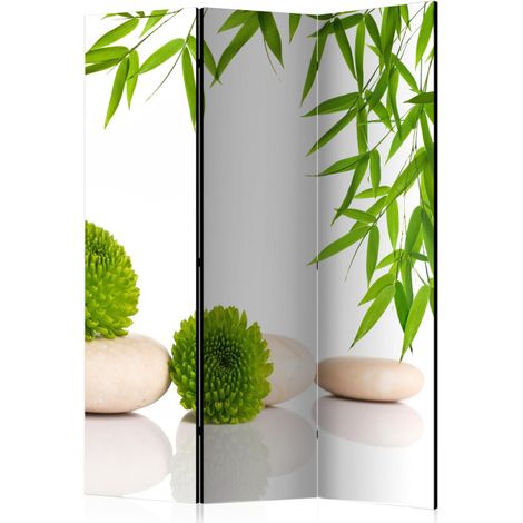 Paravent 3 Volets "Green Relax" 135x172cm (1/2)