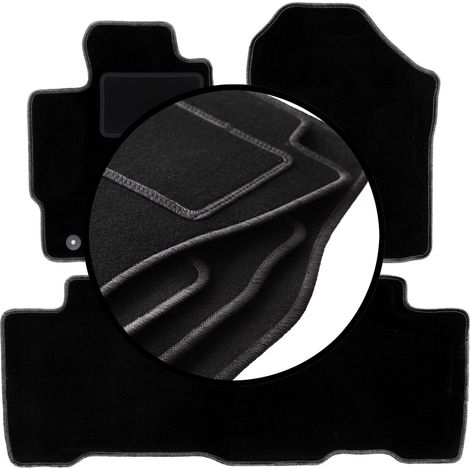 Komplettset Veloursmatten für: Toyota Verso-S Minivan (2010-2015)