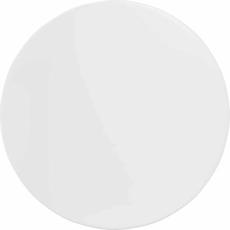 Maison Exclusive - Tischplatte Hochglanz-Weiß Ø 80 x 1,5 cm Holzw