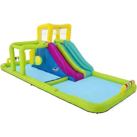 Parco Acquatico Gonfiabile  H2O Splash Course Esterno 7,1x3,1x2,65m