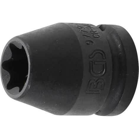 Llave de vaso de impacto E-Torx 12,5 mm (1/2") E18 (1/2)