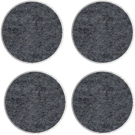 Lot de 4 patins feutre adhésif, SCOTCH, diam. 34 mm, gris (1/2)