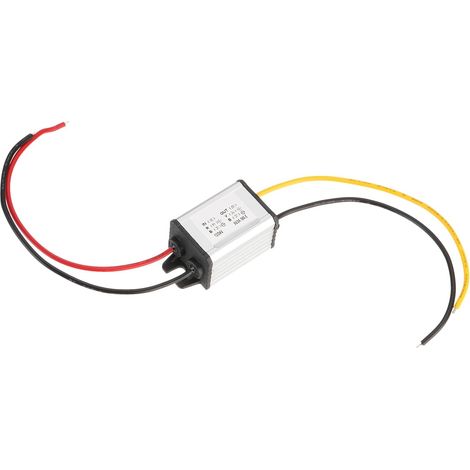 Convertisseur de Puissance Dc 12V/24V en Dc 9V 3A 27W Réducteur de Tension Convertisseur Étanche Ip67 Transformateur Alimentation Module Adaptateur pour Voiture Camion (1/5)
