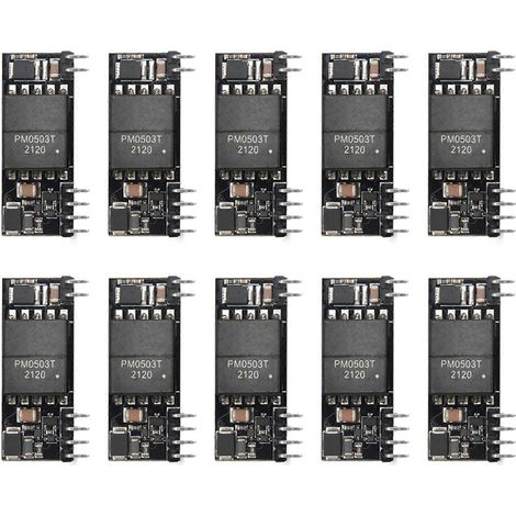 Dix modules DP1435 PoE, 5V 2,4A, conformes à la norme IEEE 802.3Af, sans condensateur, prenant en charge les modules PoE 100M et 1000M. (1/5)