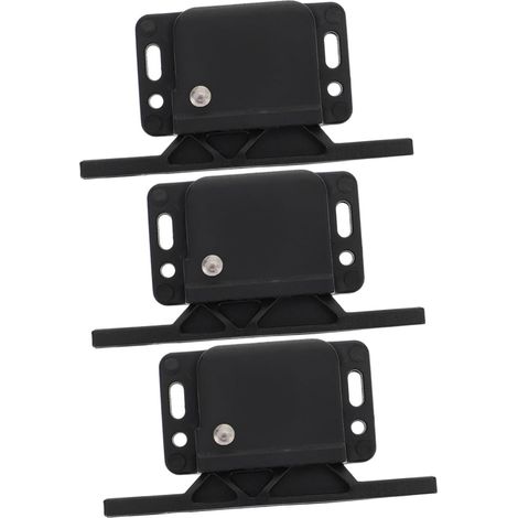 Lot de 2 verrous sécurité à mousqueton pour armoires (1/5)