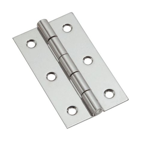 CERNIERA PERNO FISSO INOX STRETTA  mm.50x30 24.00 pz