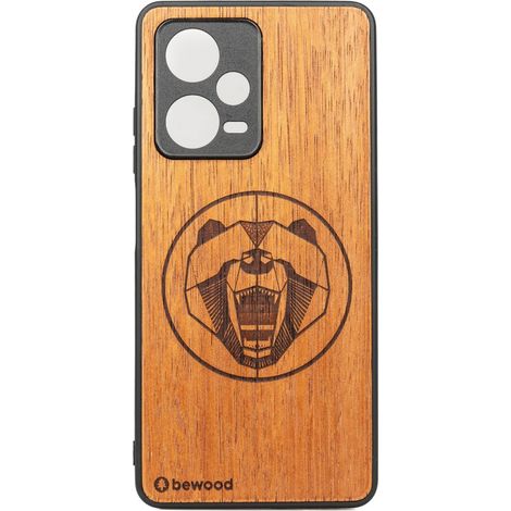 Custodia in legno Bewood Redmi Note 12 Pro Plus 5G MERBAU BEAR (1/2)