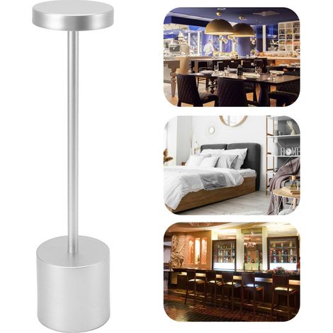 LED-Touch-Tischleuchte, 3-farbig verstellbare dekorative Schreibtischlampe für den Innenbereich, kreatives und personalisiertes Nachtlicht, Bürodekoration im nordischen Stil für Hotels und Restaurants (1/5)