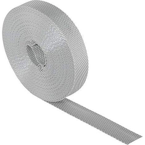 Schellenberg 31205 Cintino per tapparelle avvolgibili 23 mm x 12 m - sistema Maxi, cinghia tapparella grigio (1/3)