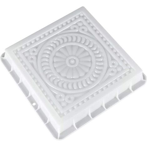 DIY concrete mold, path mold, plastic, concrete, garden, walkway, lawn, paving stones, walkway, concrete path, stone slabs, garden, patio