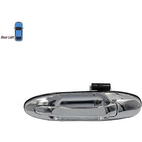 Türgriff außen, silber, hinten links, für Lexus LX470, Toyota Land Cruiser LC100 (1998–2007) und Tundra (2004–2006) – Autozubehör (1/5)