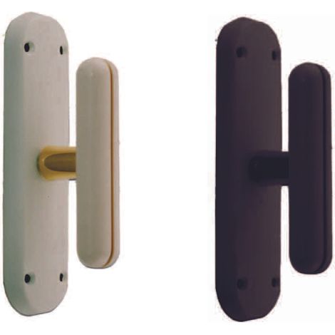 Cremonese mod. brasilia per finestra nylon e ottone - nera